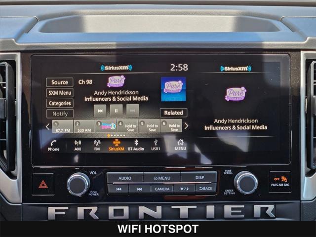 new 2025 Nissan Frontier car, priced at $31,170