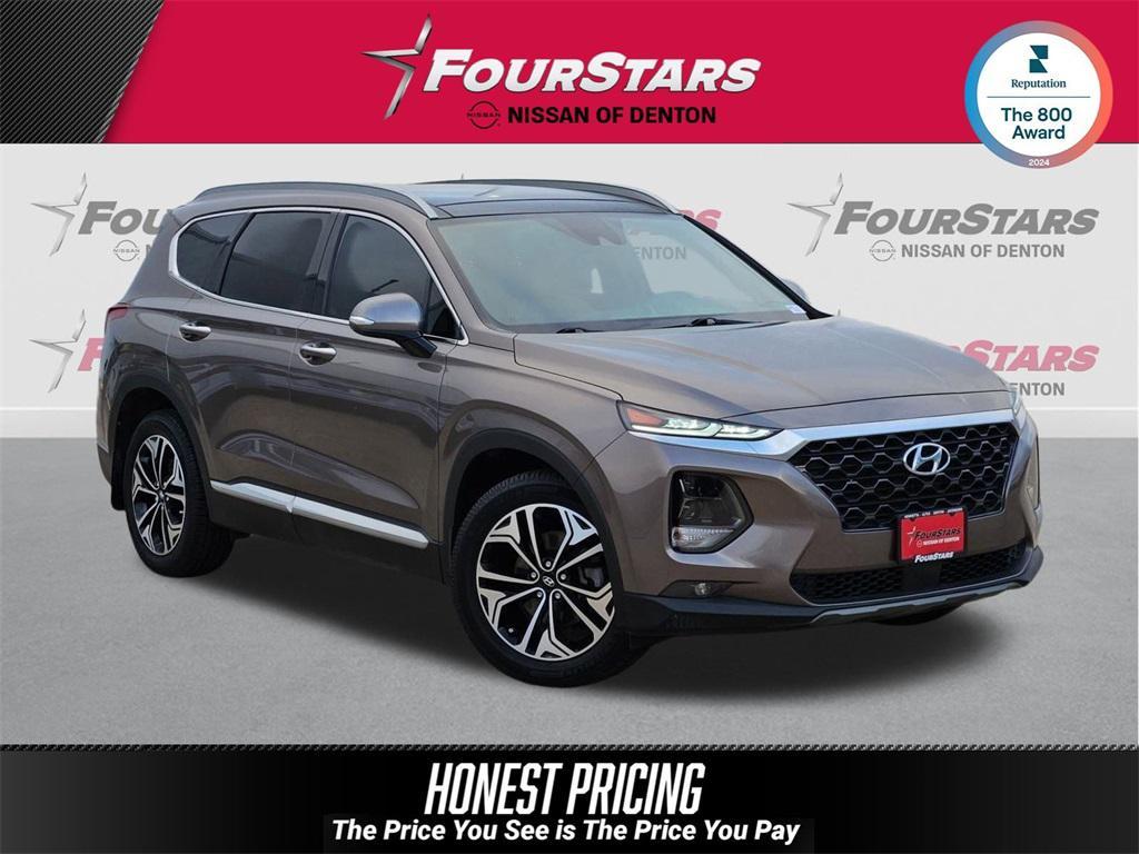 used 2019 Hyundai Santa Fe car, priced at $19,339