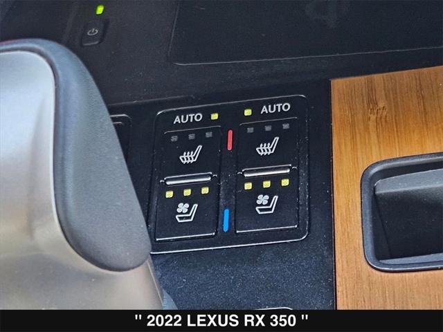 used 2022 Lexus RX 350 car, priced at $43,952