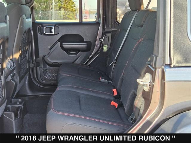 used 2018 Jeep Wrangler Unlimited car, priced at $28,872