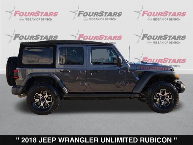 used 2018 Jeep Wrangler Unlimited car, priced at $28,872