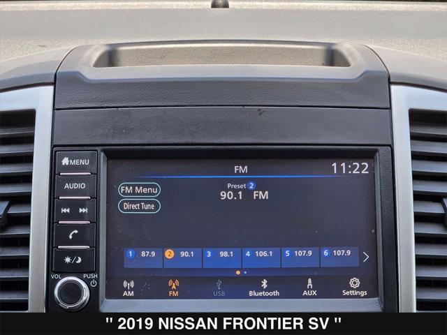 used 2019 Nissan Frontier car, priced at $22,411