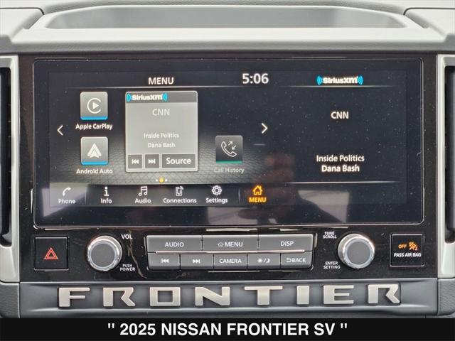new 2025 Nissan Frontier car, priced at $30,821