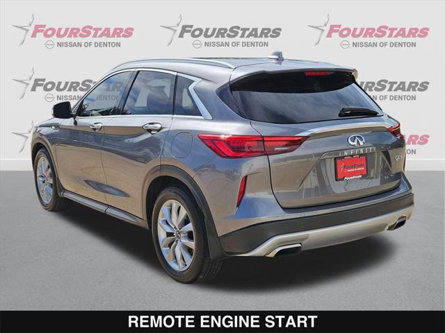 used 2021 INFINITI QX50 car, priced at $27,500