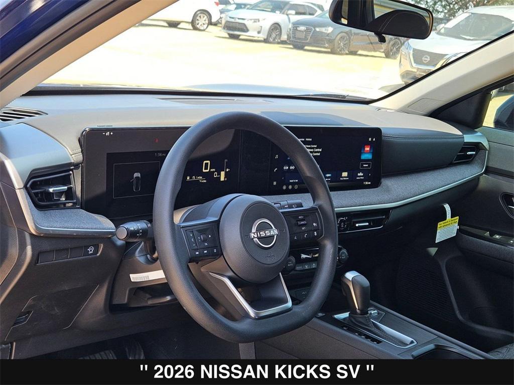 new 2026 Nissan Kicks car, priced at $25,195