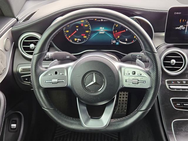 used 2022 Mercedes-Benz C-Class car, priced at $34,495