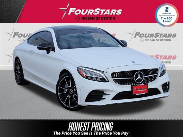 used 2022 Mercedes-Benz C-Class car, priced at $34,495