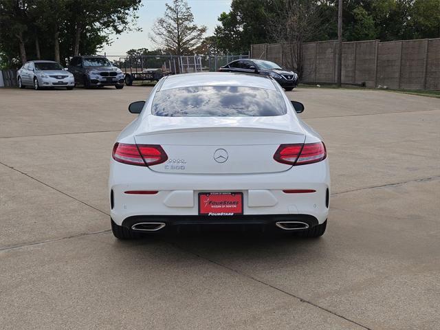 used 2022 Mercedes-Benz C-Class car, priced at $34,495