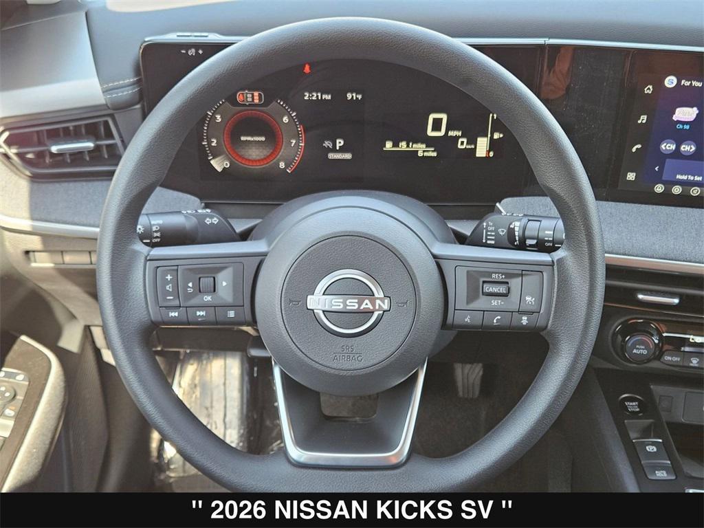 new 2026 Nissan Kicks car, priced at $25,195