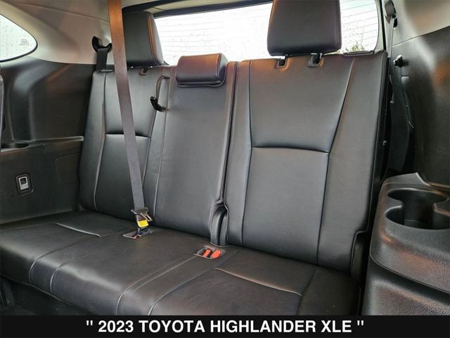 used 2023 Toyota Highlander car, priced at $36,995