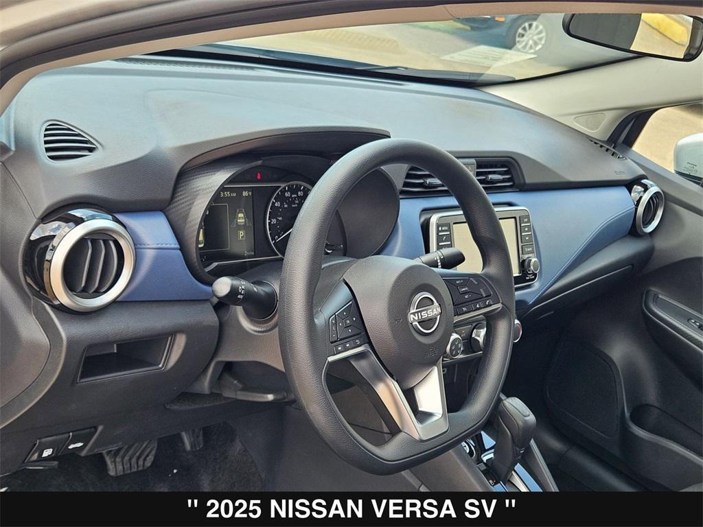 new 2025 Nissan Versa car, priced at $20,595
