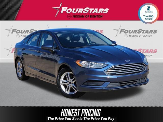 used 2018 Ford Fusion car, priced at $12,763