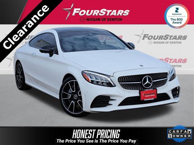 used 2022 Mercedes-Benz C-Class car, priced at $33,995