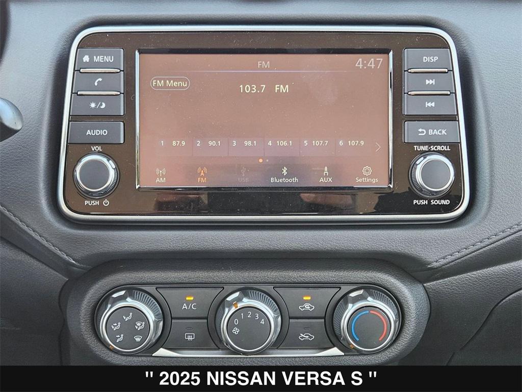 new 2025 Nissan Versa car, priced at $18,020