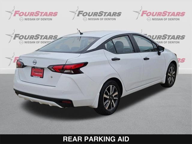 new 2025 Nissan Versa car, priced at $20,628