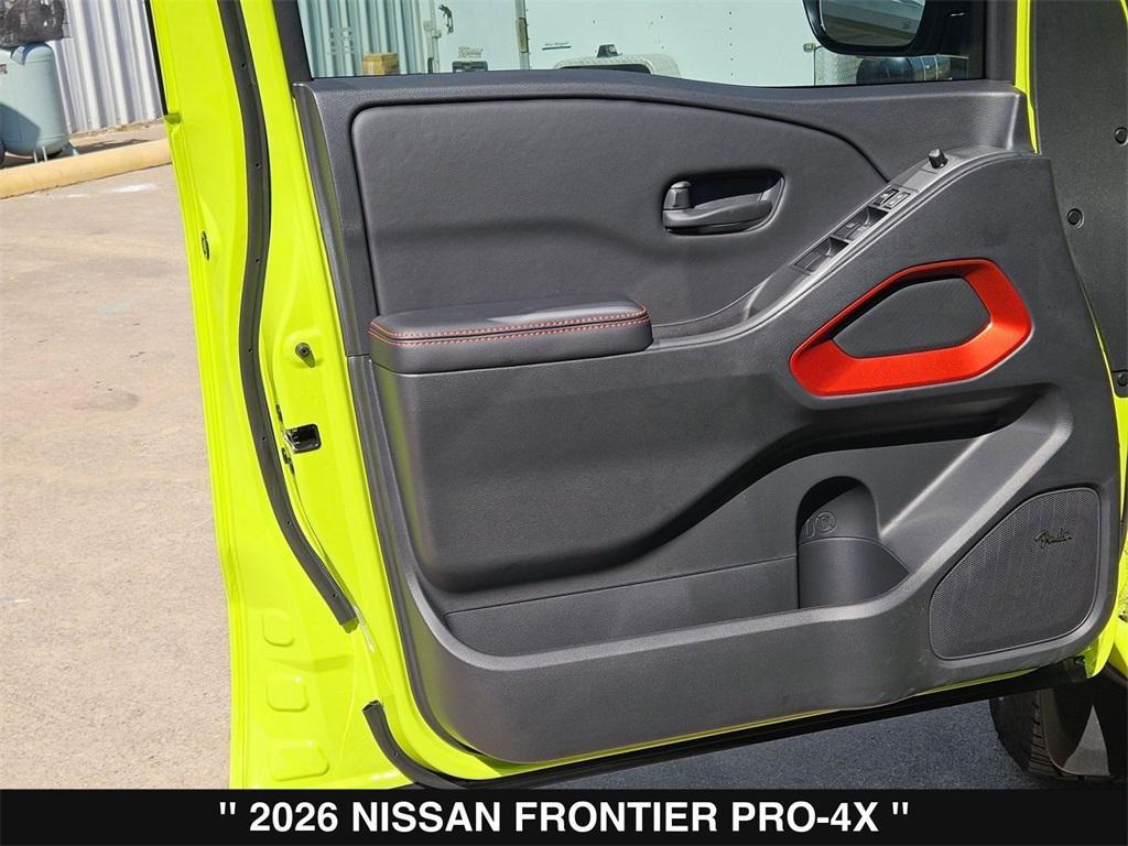 new 2026 Nissan Frontier car, priced at $45,116