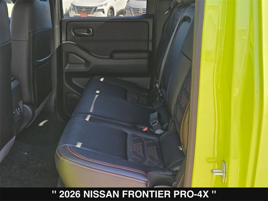 new 2026 Nissan Frontier car, priced at $45,116