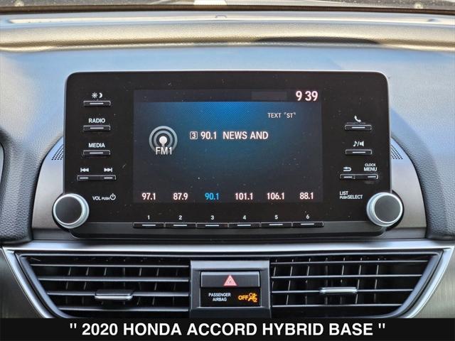 used 2020 Honda Accord Hybrid car, priced at $22,981
