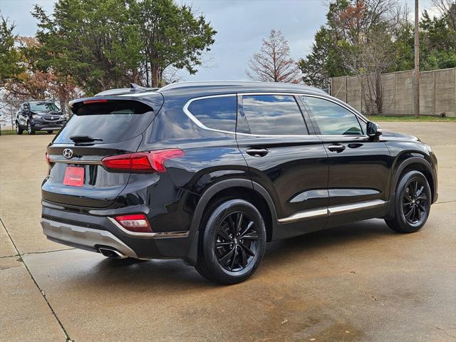 used 2019 Hyundai Santa Fe car, priced at $19,995