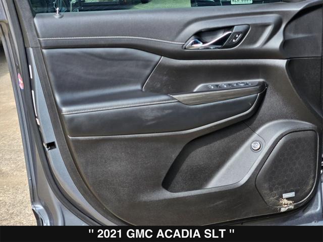 used 2021 GMC Acadia car, priced at $20,999