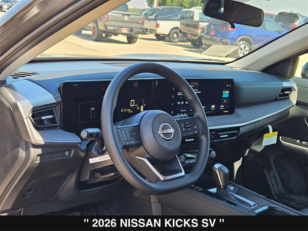 new 2026 Nissan Kicks car, priced at $25,195