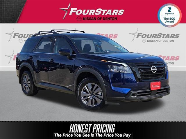 new 2025 Nissan Pathfinder car, priced at $39,854