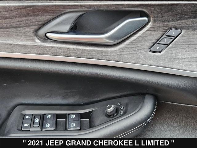 used 2021 Jeep Grand Cherokee L car, priced at $30,995