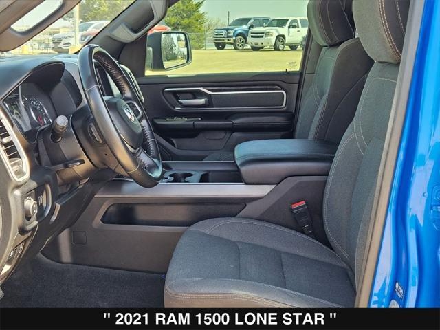 used 2021 Ram 1500 car, priced at $28,995