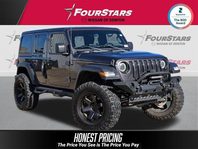 used 2020 Jeep Wrangler Unlimited car, priced at $32,495