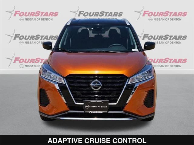 used 2021 Nissan Kicks car, priced at $18,900