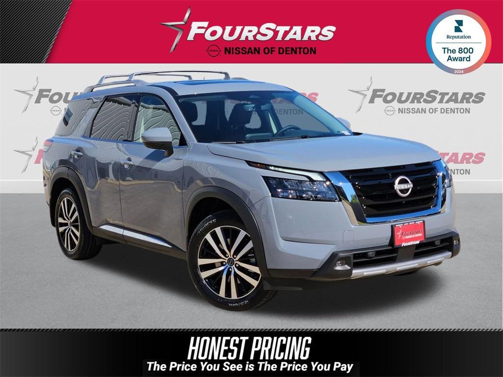 new 2025 Nissan Pathfinder car, priced at $44,256