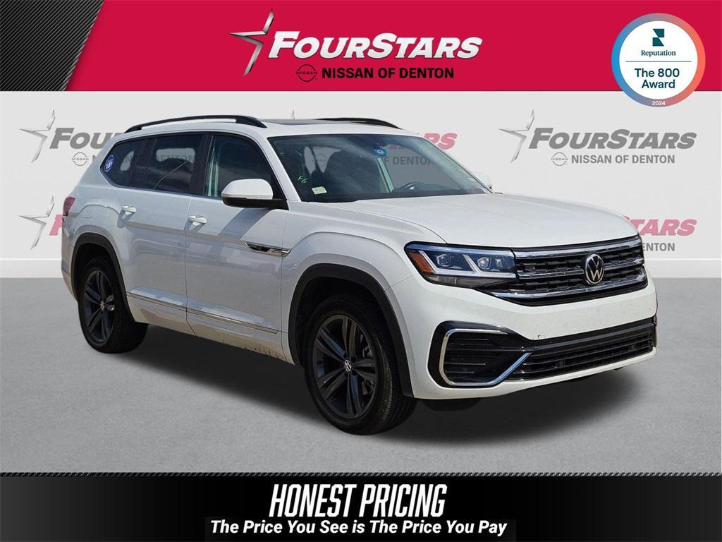 used 2021 Volkswagen Atlas car, priced at $23,192