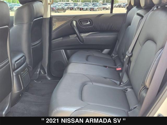 used 2021 Nissan Armada car, priced at $29,999