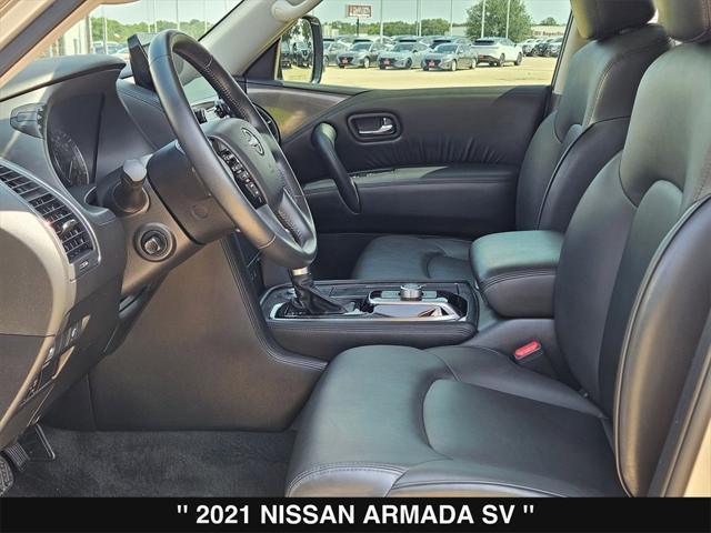 used 2021 Nissan Armada car, priced at $29,999
