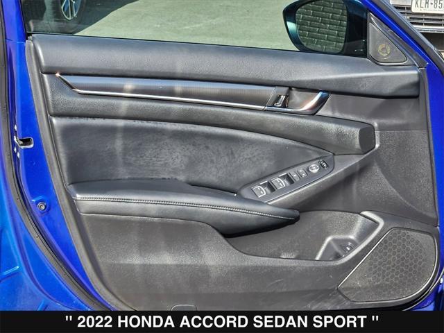 used 2022 Honda Accord car, priced at $22,567