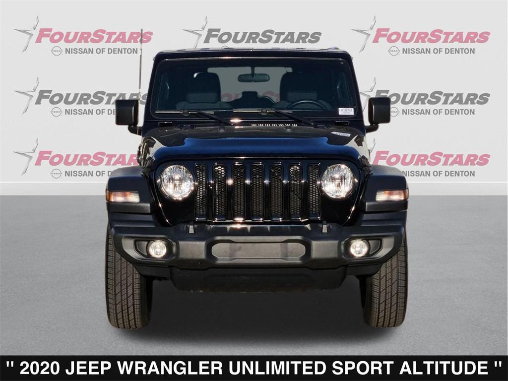 used 2020 Jeep Wrangler Unlimited car, priced at $24,961