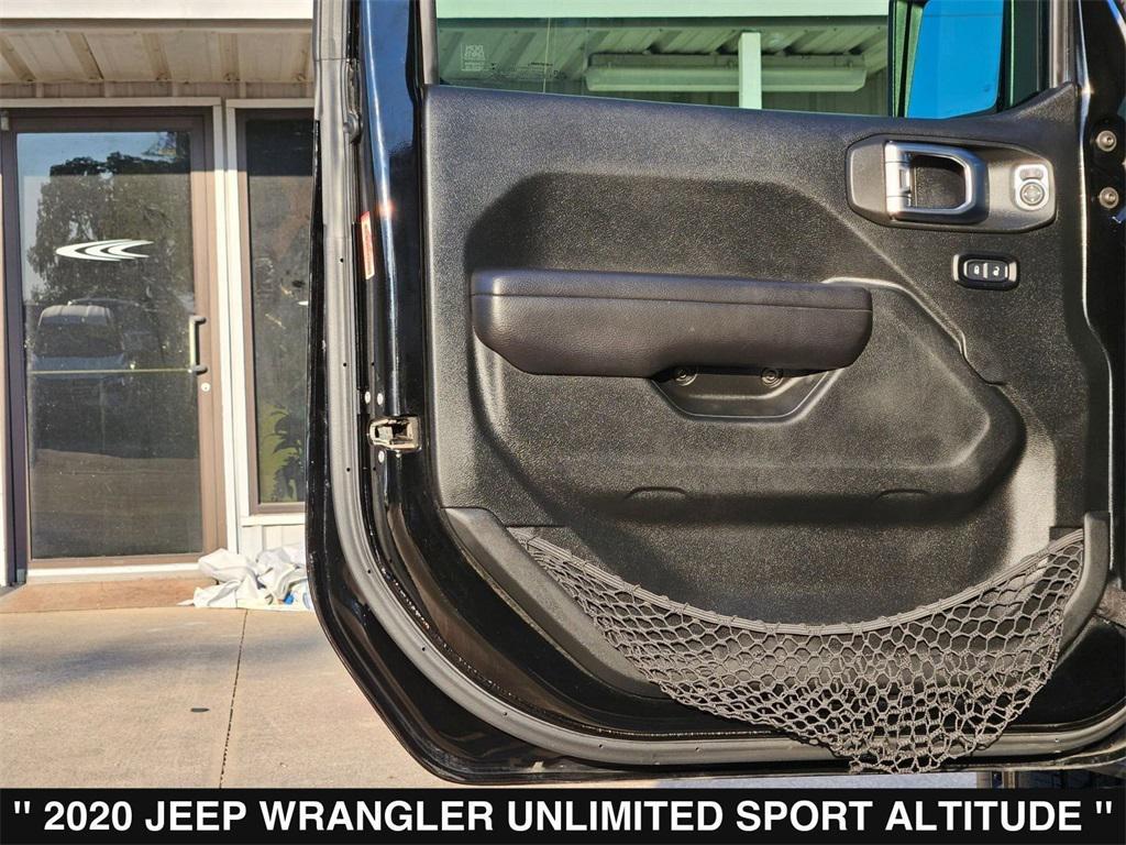 used 2020 Jeep Wrangler Unlimited car, priced at $24,961