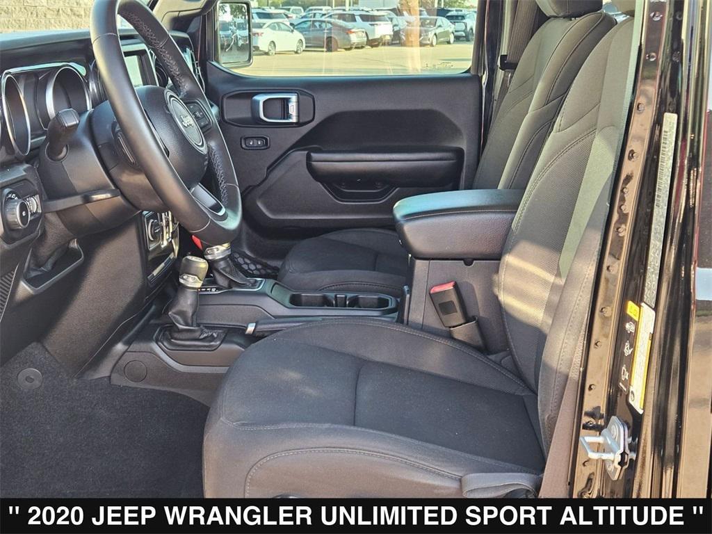 used 2020 Jeep Wrangler Unlimited car, priced at $24,961