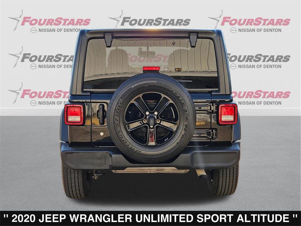 used 2020 Jeep Wrangler Unlimited car, priced at $24,961