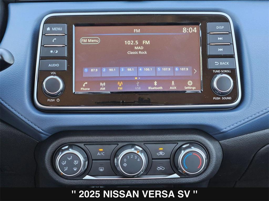 new 2025 Nissan Versa car, priced at $19,998