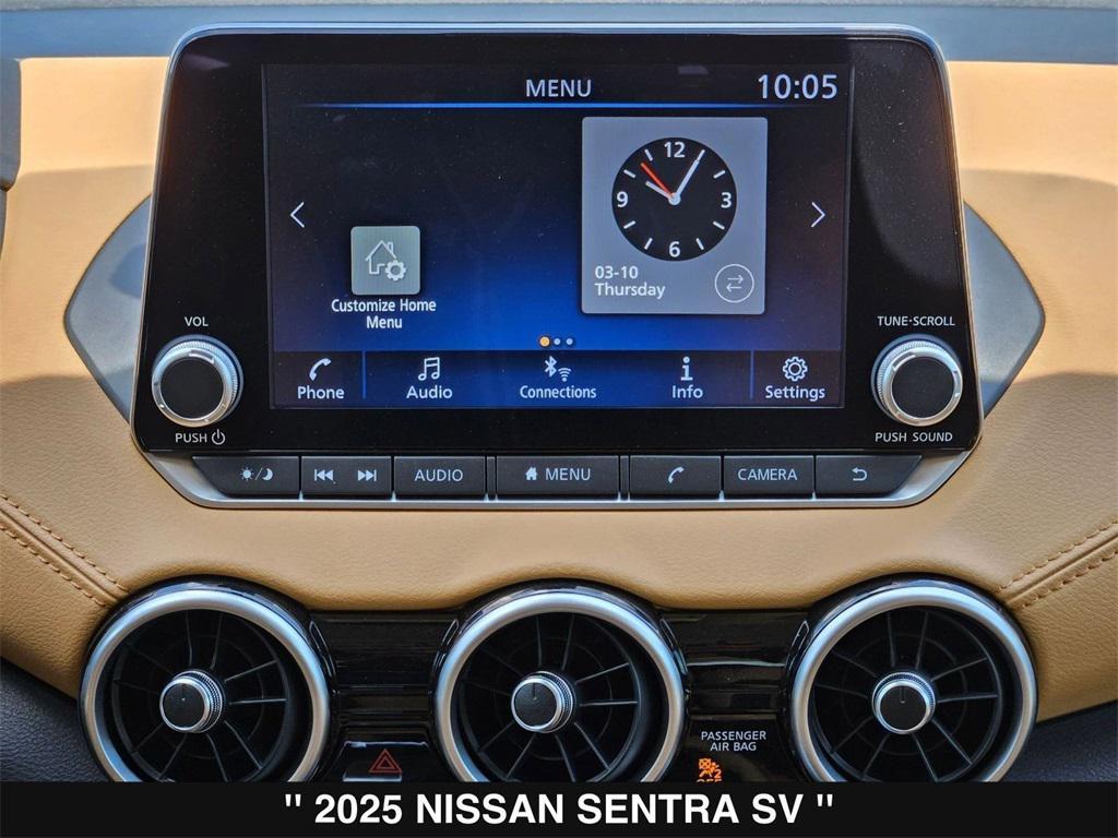new 2025 Nissan Sentra car, priced at $24,703