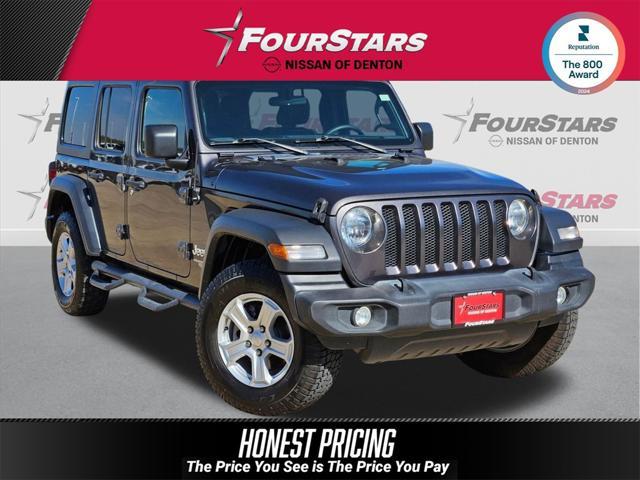 used 2018 Jeep Wrangler Unlimited car, priced at $26,495