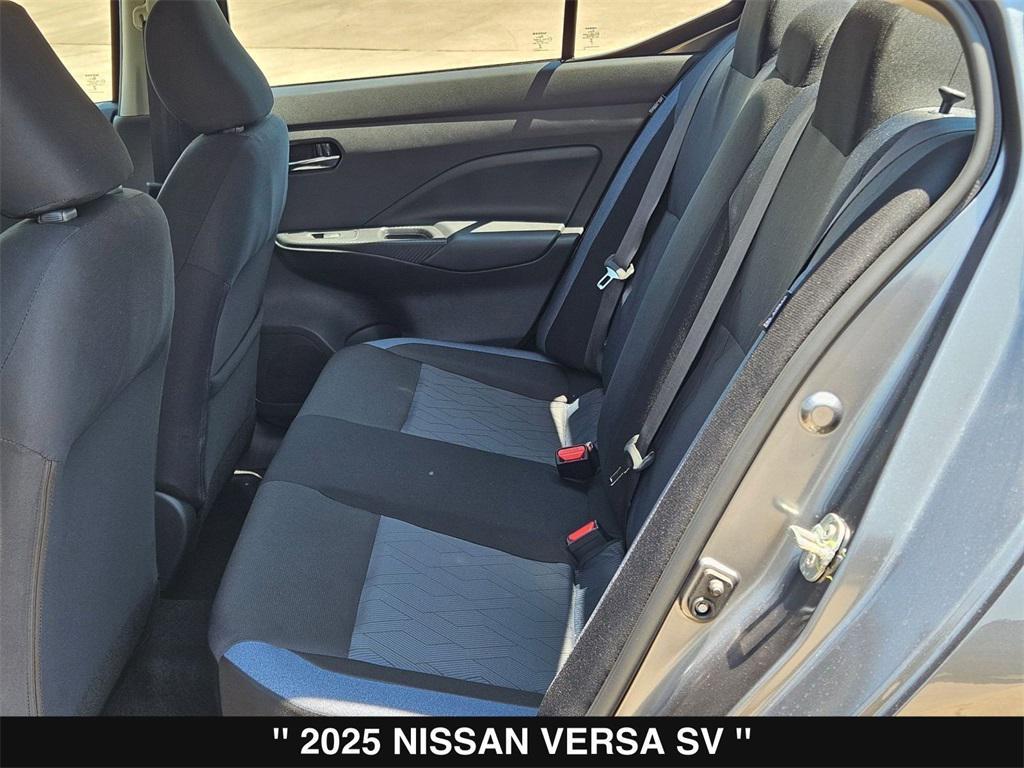 new 2025 Nissan Versa car, priced at $20,595