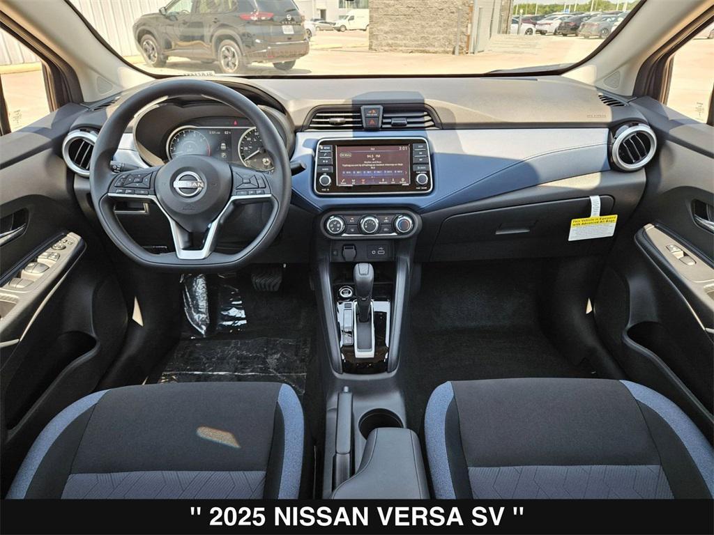 new 2025 Nissan Versa car, priced at $20,595