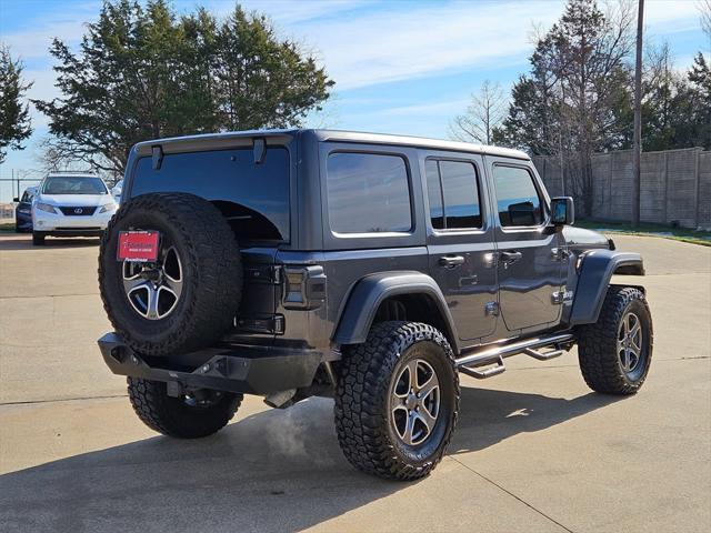 used 2021 Jeep Wrangler Unlimited car, priced at $28,495