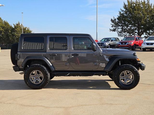 used 2021 Jeep Wrangler Unlimited car, priced at $28,495