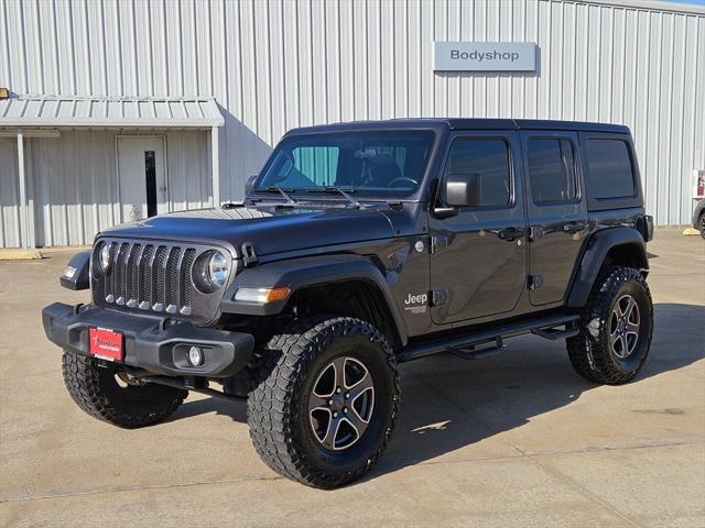 used 2021 Jeep Wrangler Unlimited car, priced at $28,495