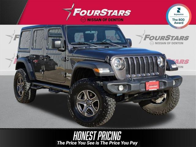 used 2021 Jeep Wrangler Unlimited car, priced at $28,495