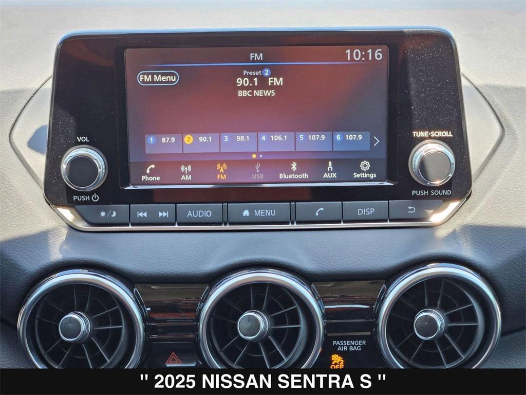 new 2025 Nissan Sentra car, priced at $21,225