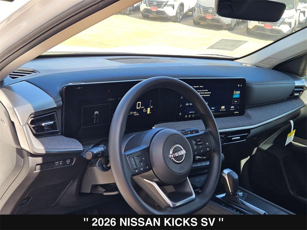 new 2026 Nissan Kicks car, priced at $27,015